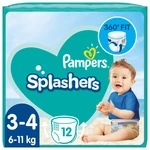 Pampers Splashers 3-4 6-11 kg 12 ks,PAMPERS Nohavičky plienkové do vody Splashers vel.3 (12 ks) 6-11 kg