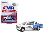 2022 Chevrolet Silverado White Pickup Truck "AMR IndyCar Safety Team" with Safety Equipment in Truck Bed "NTT IndyCar Series" (2022) Team 1 "Hobby Ex