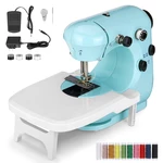 CHARMINER Mini Sewing Machine Double Speed Double Thread Sewing Machine