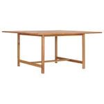 Garden Table 59.1"x59.1"x29.9" Solid Teak Wood
