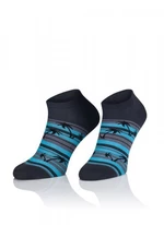 Tak Intenso Cotton 1849 Pánské kotníkové ponožky 44-46 tmavě modrá