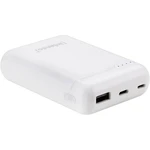 Intenso XS10000 powerbanka 10000 mAh  Li-Pol USB-A, USB-C™, microUSB biela #####Statusanzeige