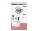 Nioxin Dárková sada pro jemné barvené mírně řídnoucí vlasy System 3 Color Safe