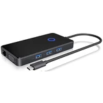 ICY BOX IB-DK4027-CPD externá čítačka pamäťových kariet / hub USB-C™, HDMI ™, VGA, USB 3.0, SD, microSD, LAN (10/100/100