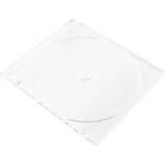 Basetech 25-dielna obal na CD 1 CD / DVD / Blu-Ray akryl priehľadná 1 ks (š x v x h) 141 x 5 x 123 mm BT-2268908