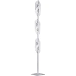 WOFI Safira 3325.03.70.8000 LED stojaca lampa  9 W teplá biela strieborná