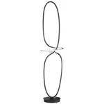 WOFI MADISON 11555 LED stojaca lampa LED  pevne zabudované LED osvetlenie 51.5 W  čierna