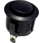 TRU COMPONENTS kolískový spínač R13-112 I/0/II 250 V/AC 6 A 1x (zap)/vyp/(zap)  bez aretácie/0/bez aretácie 1 ks