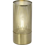 Brilliant Gracian 98940/18 stolná lampa LED  E27 40 W  mosadzná (kartáčovaná)