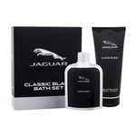Jaguar Classic Black dárková kazeta toaletní voda 100 ml + sprchový gel 200 ml pro muže
