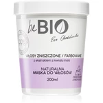 beBIO Damaged & Colored Hair maska pre slabé a poškodené vlasy 200 ml