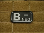 Nášivka JTG krevní skupina B negativní (Barva: Multicam®)