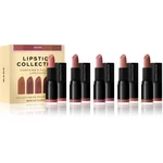 Revolution PRO Lipstick Collection sada rúžov odtieň Bare 5 ks