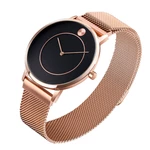 SKMEI 9197 Fashionable Ultra Thin Men Wrist Watch Business Style Waterproof Quartz Watch