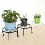 Wrought Iron Pot Plant Stand Flower Shelf Rack Holder Indoor Garden Display