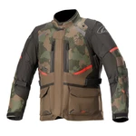 Moto bunda Alpinestars Andes Drystar tmavě zelená camo/černá/červená  tmavě zelená camo/černá/červená  XXL