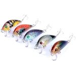 ZANLURE 5PCS 5CM 3.8G Fishing Lures Wobblers Painting Series Fishing Topwater Artificial Hard Baits