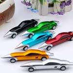 10Pcs Ballpoint Pen Funny Novelty Racing Car Design for Child Kids Toy Office School Supplies