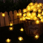 11/12/22M Solar LED String Lights Waterproof Christmas Party Garden Home Decor