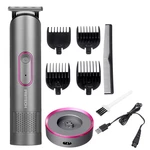 600mA Electric Shaver Hair Clipper Portable Waterproof Haircut Tools Set W/ 4 Limit Combs