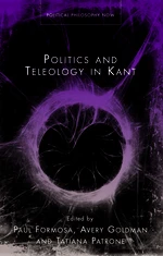 Politics and Teleology in Kant