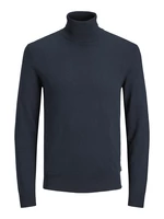 Jack&Jones Pánský svetr Regular Fit JJEEMIL 12157417 Navy Blazer M