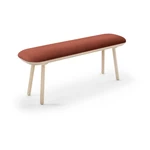 Koňakovohnedá lavica EMKO Naïve, 140 cm
