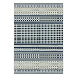 Modro-biely koberec Asiatic Carpets Antibes Geometric, 80 x 150 cm