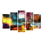 Viacdielny obraz Insigne Colorful Magma, 102 × 60 cm