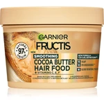 Garnier Fructis Cocoa Butter Hair Food vyživující maska na vlasy s kakaovým máslem 390 ml