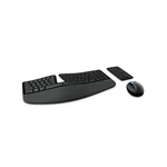 Klávesnica s myšou Microsoft Sculpt Ergonomic CZ/SK (L5V-00019) čierna súprava klávesnice a myši • ergonomický tvar • známe rozvrhnutie klávesov • bez