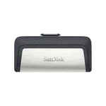 USB flash disk SanDisk Ultra Dual 32GB OTG USB-C/USB 3.1 (SDDDC2-032G-G46) čierny/strieborný USB flashdisk • kapacita 32 GB • rozhraní USB 3.1 a nižší