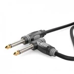 Jack audio kabel Hicon HBA-6M6A-0600, 6.00 m, černá