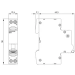 Siemens 5SV60166MC32 5SV6016-6MC32 požiarny spínač    2-pólový 32 A