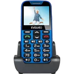 Mobilný telefón Evolveo EVOLVEO EasyPhone XD pro seniory (EP-600-XDL) modrý tlačidlový telefón • 2,3" uhlopriečka • TFT displej • 320 × 240 px • zadný