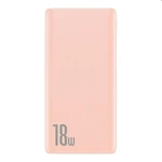 Baseus Bipow Power Charge Powerbank 10000mAh 18 W, rózsaszín