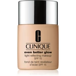 Clinique Even Better™ Glow Light Reflecting Makeup SPF 15 make-up pro rozjasnění pleti SPF 15 odstín WN 38 Stone 30 ml