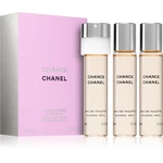 Chanel Chance toaletní voda pro ženy 3 x 20 ml