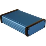 Univerzální pouzdro hliníkové Hammond Electronics, (d x š x v) 120 x 78 x 27 mm, modrá