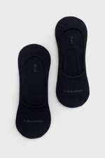 Ponožky Calvin Klein (2-pak) pánske, tmavomodrá farba, 701218708
