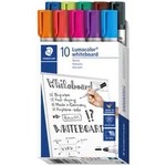 Staedtler 351 B10 Lumocolor® whiteboard marker 351 popisovač na bílé tabule červená, oranžová, fialová, modrá, zelená, hnědá, černá, světle zelená, sv