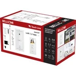 Kabelový domovní video telefon Bellcome Smart+ 3.5” Video-Kit 1 Familie VKM.P1F3.T3S4.BLW04, bílá