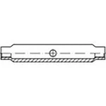 Matice napínáku TOOLCRAFT TO-6865962, N/A, M12, ocel, 1 ks