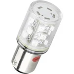 LED žárovka BA15d Barthelme, 52192411, 230 V, 12 lm, červená