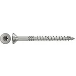 Šroub do dřeva 4.5 mm 60 mm nerezová ocel 100 ks Fischer 657065