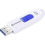 USB flash disk Transcend JetFlash® 790 TS64GJF790W, 64 GB, USB 3.2 Gen 2 (USB 3.1), bílá, modrá