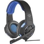 Trust GXT 350 Radius herní headset na kabel přes uši, s USB, černá