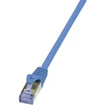 Síťový kabel RJ45 LogiLink CQ5056S, CAT 6A, S/FTP, 2.00 m, modrá