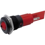LED signálka CML 19421235M, IP67, černě chromováno, 230 V/AC, zelená