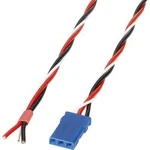 Servo připojovací kabel Deluxe [1x JR - 1x kabel s otevřenými konci] 30.00 cm 0.5 mm² kroucený Reely